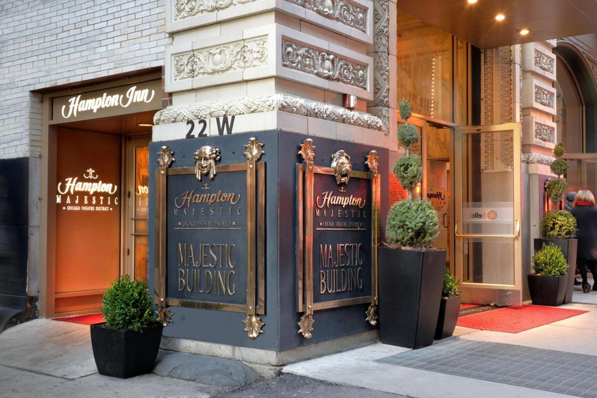 Hampton Inn Majestic Chicago Theatre District Eksteriør bilde