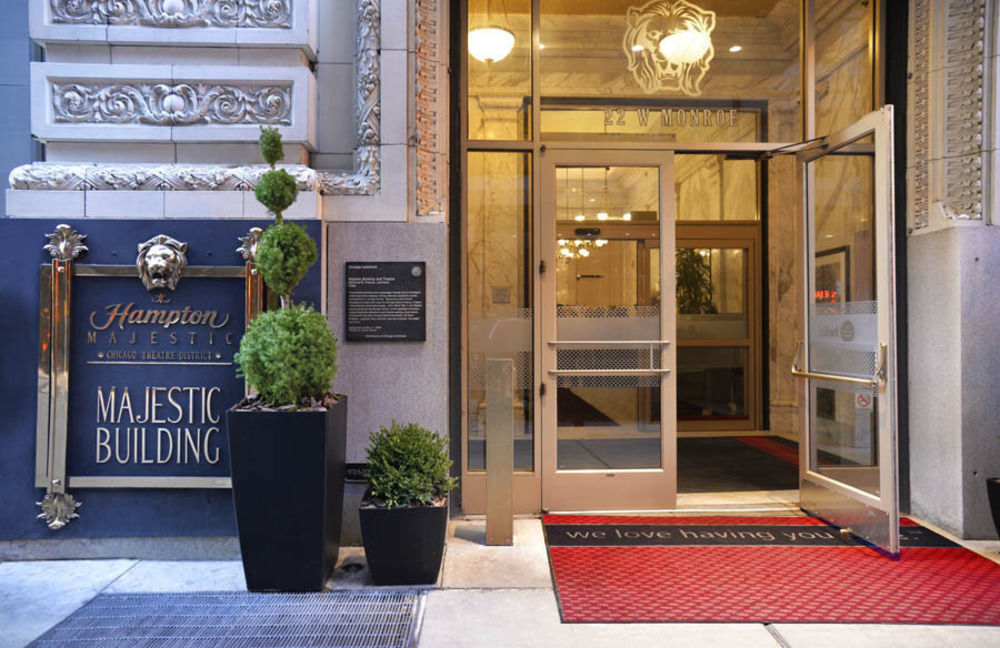 Hampton Inn Majestic Chicago Theatre District Eksteriør bilde